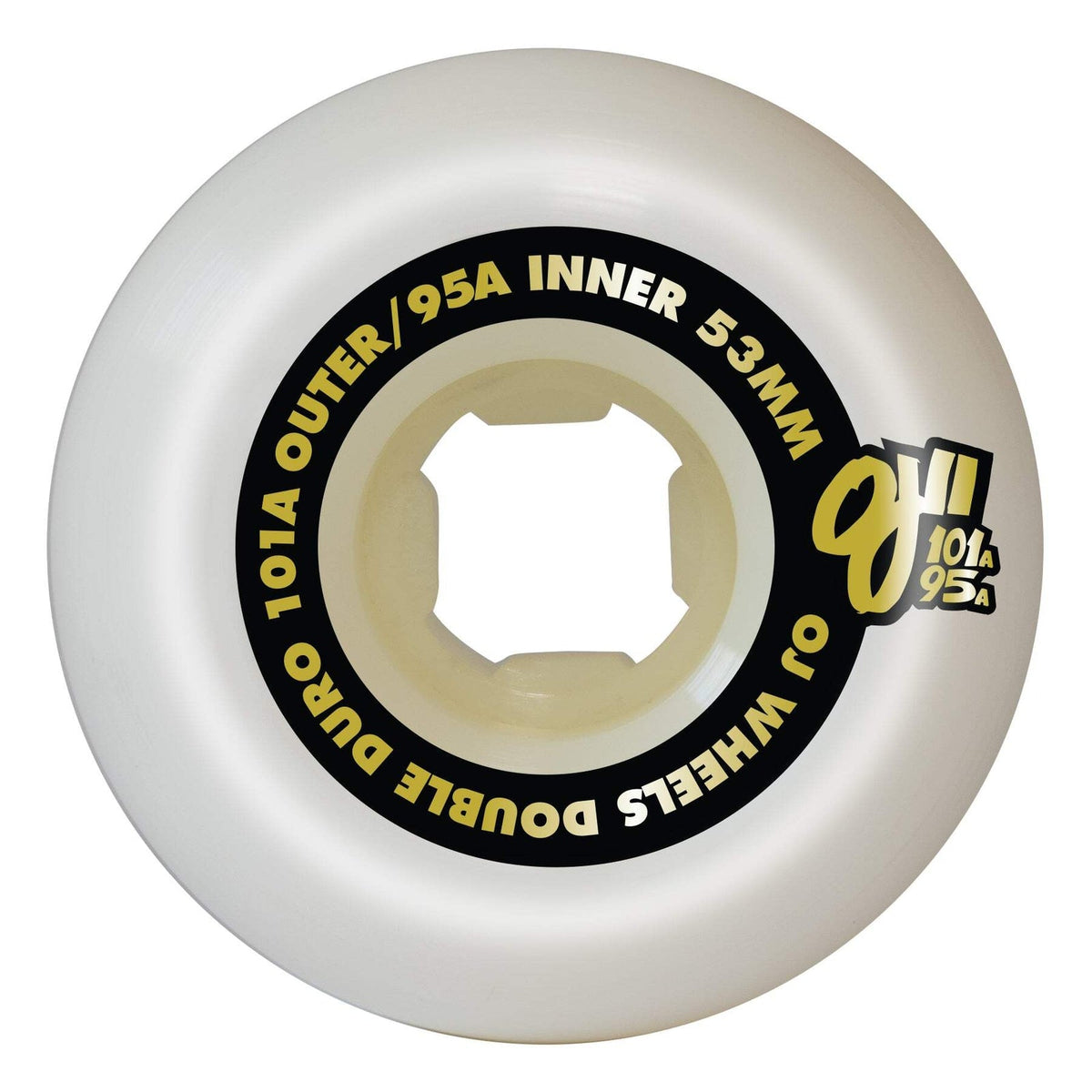 OJ Double Duro Mini Combo 53mm 101A/95A Skateboard Wheels