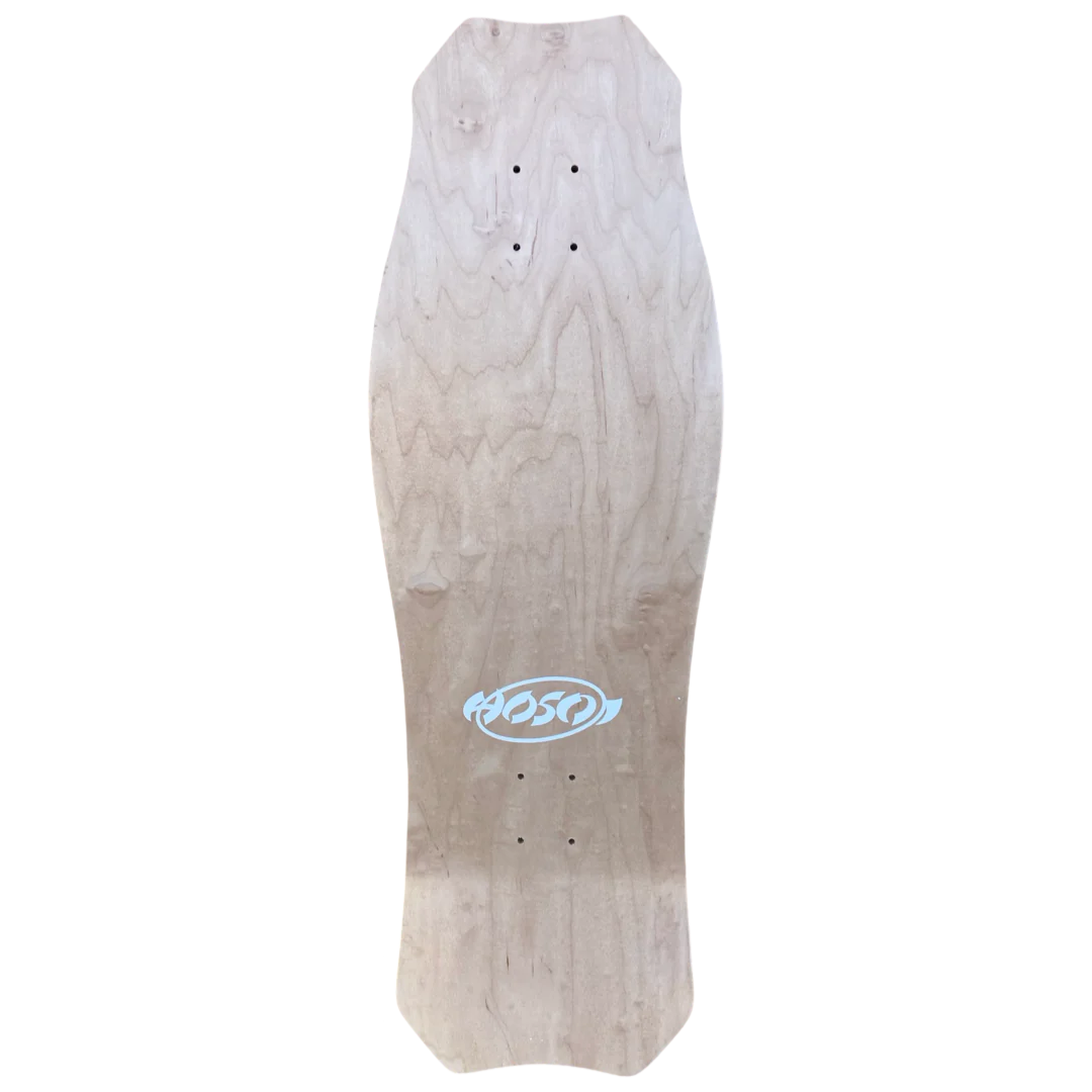 Hosoi OG Hammerhead Checkerboard LTD Silver Foil 10.5" Skateboard Deck