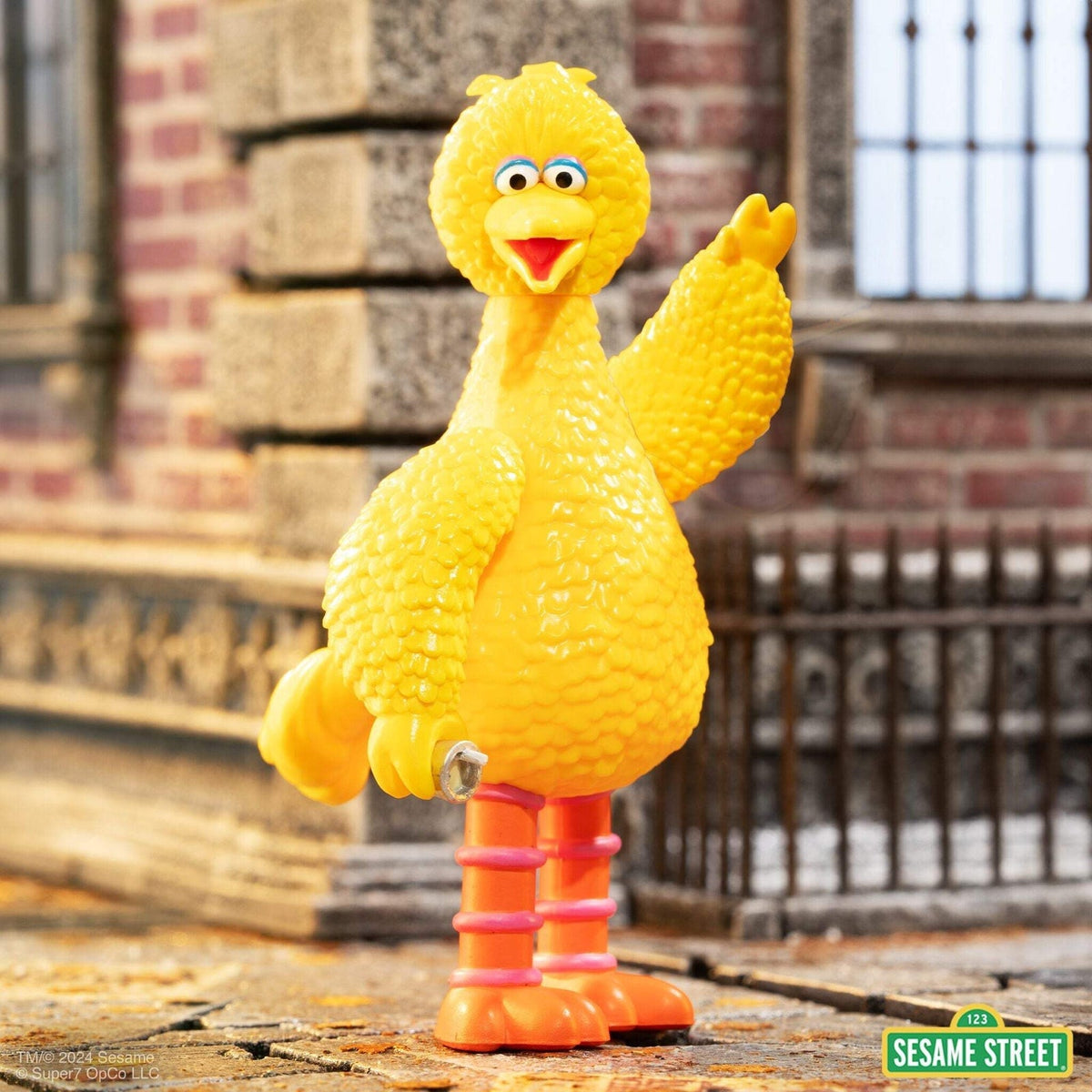 Super7 X Sesame Street - Big Bird Reaction Figure