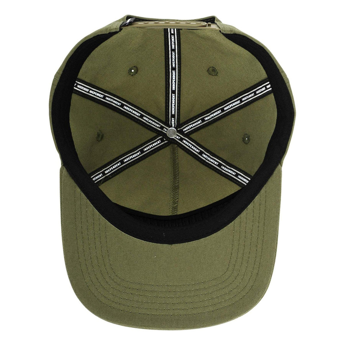Independent Bar Logo Snapback Unstructured Hat