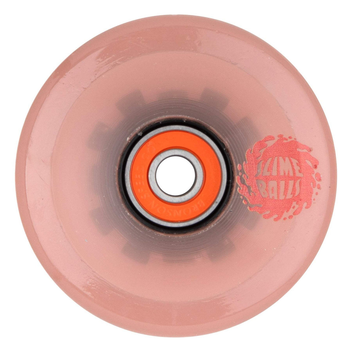 Slime Balls Pink Eyes Light Ups 66mm 78A Skateboard Wheels