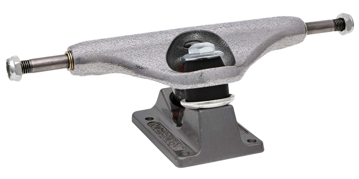 Independent Stage 11 IKP Raw Silver Trans Black Skateboard Trucks (Set of 2)