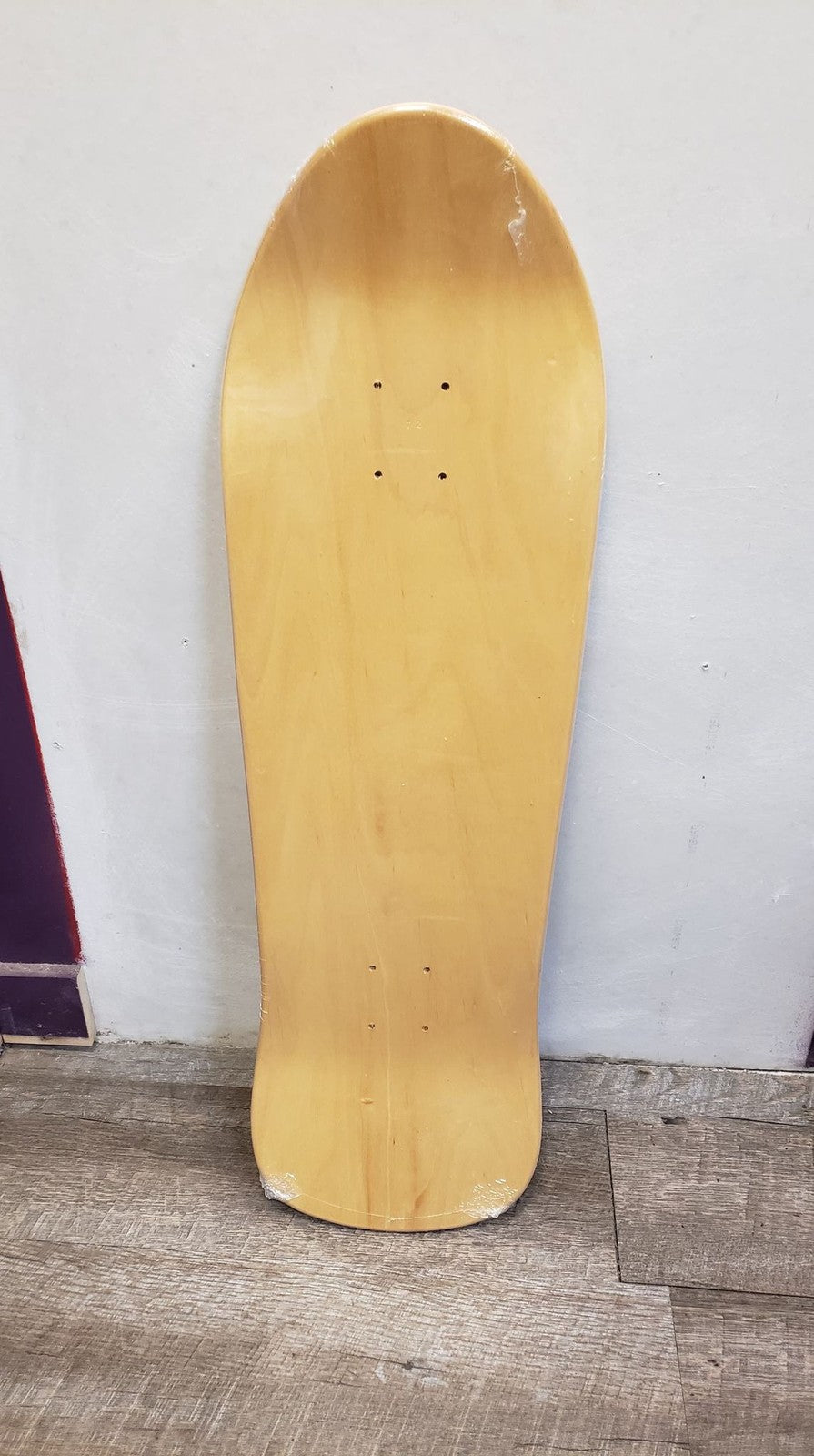 The Dark Slide X Skullduggery "Everything's Fine" 80s Shaped 9.25" Skateboard De