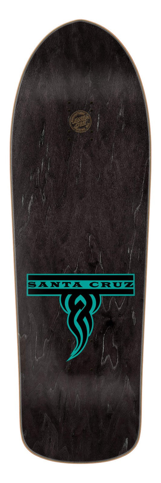 Santa Cruz Eric Dressen Tribal Brown Stain 9.9" Complete Skateboard
