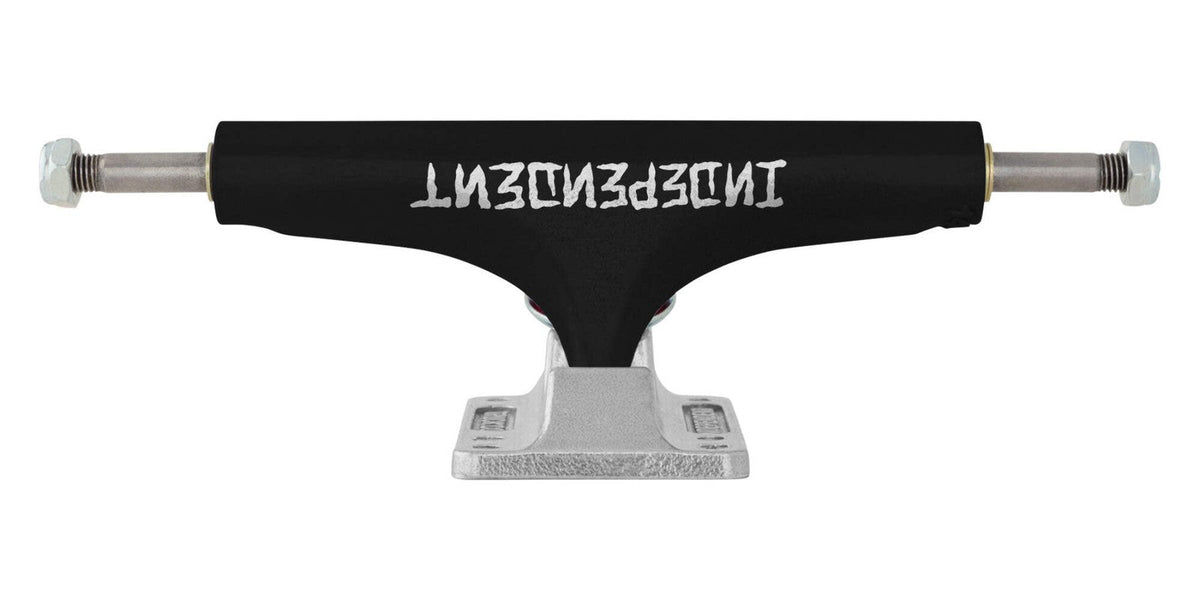 Independent Stage 4 Hollow Eric Dressen Pro Black Silver Trucks (Set of 2)