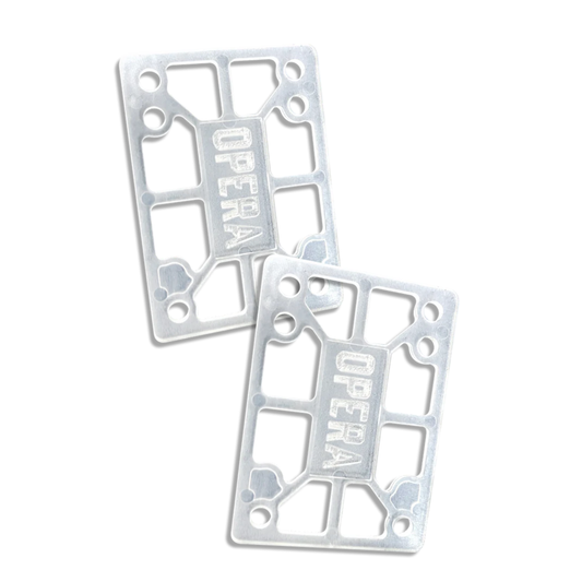 Opera 1/8" Clear Risers