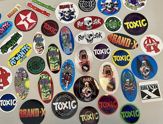 Brand X Skateboards 20X Assorted Sticker Pack
