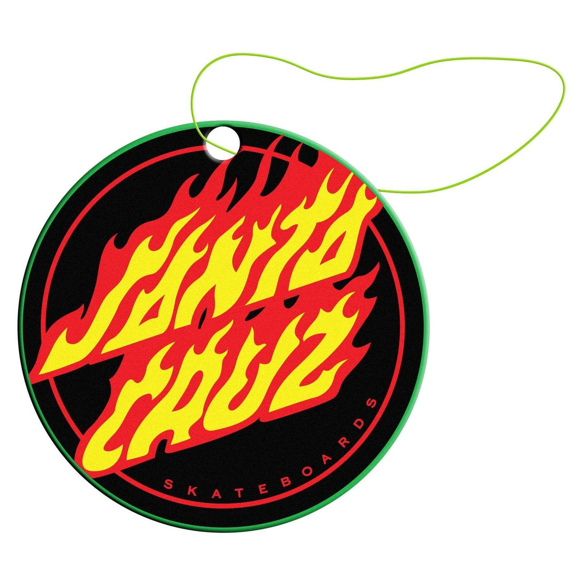 OJ X Santa Cruz Flame Dot Super Juice Black 60mm 78A Skateboard Wheels