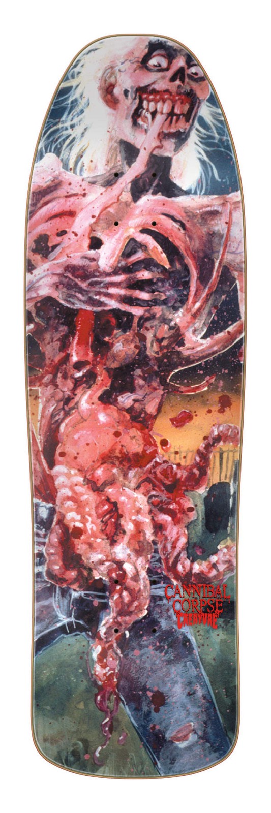 Creature X Cannibal Corpse "Corpse Eaten Back To Life" 9.34" Skateboard Deck