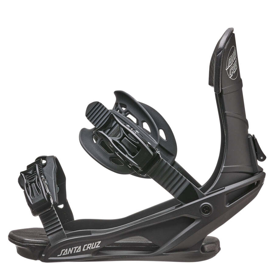 Santa Cruz Sender Snowboard Bindings Black (1 Pair)