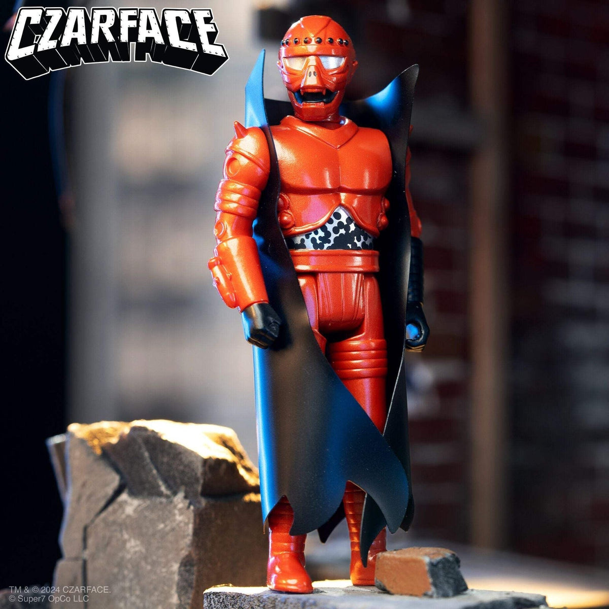 Super7 X Czarface (Orange & Black) Reaction Figure