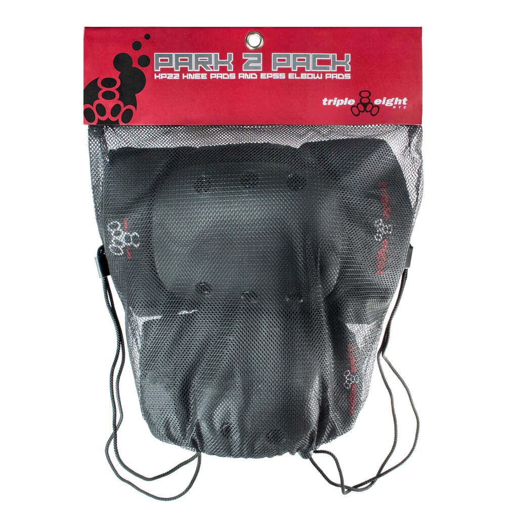 Triple Eight Park 2-Pack Elbow Pads / Knee Pads