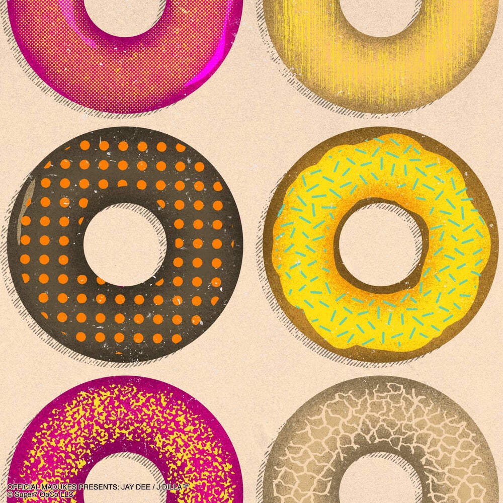 Super7 X J Dilla (Donuts - Album Cover) Wave 02 Reaction Figure