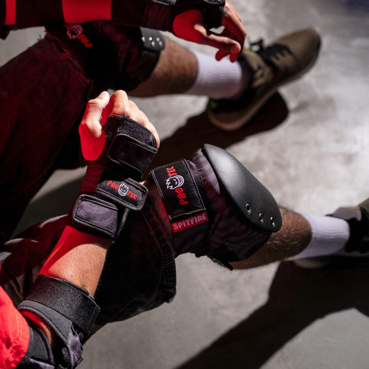 Pro-Tec X Spitfire Street Gear 3-Pack Pad Set