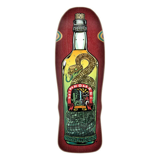 Santa Cruz Erick Winkowski "Agave Snake" Shaped 10.35" Skateboard Deck