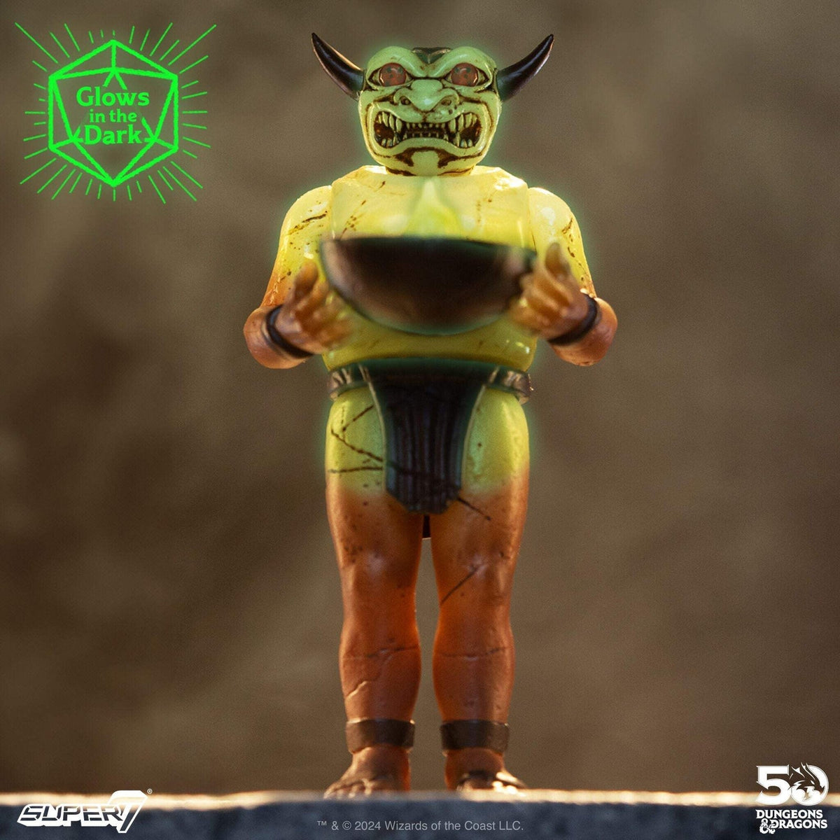 Super7 X Dungeons & Dragons - Sacred Statue (Glow-In-The-Dark) Reaction Figure
