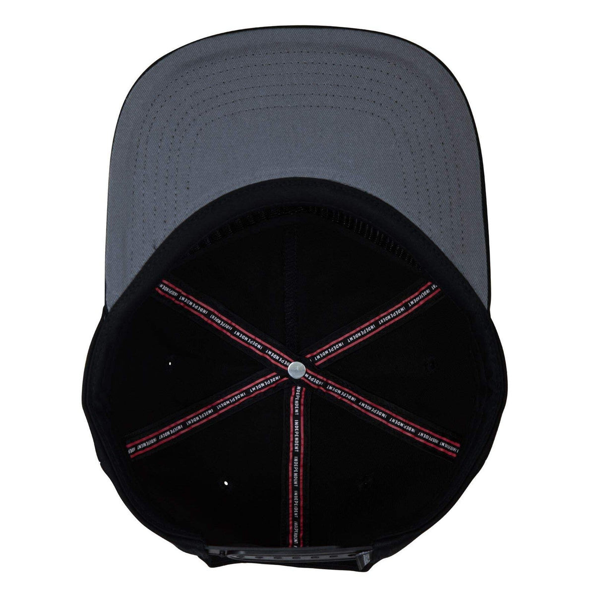 Independent Bar Logo Snapback Unstructured Hat