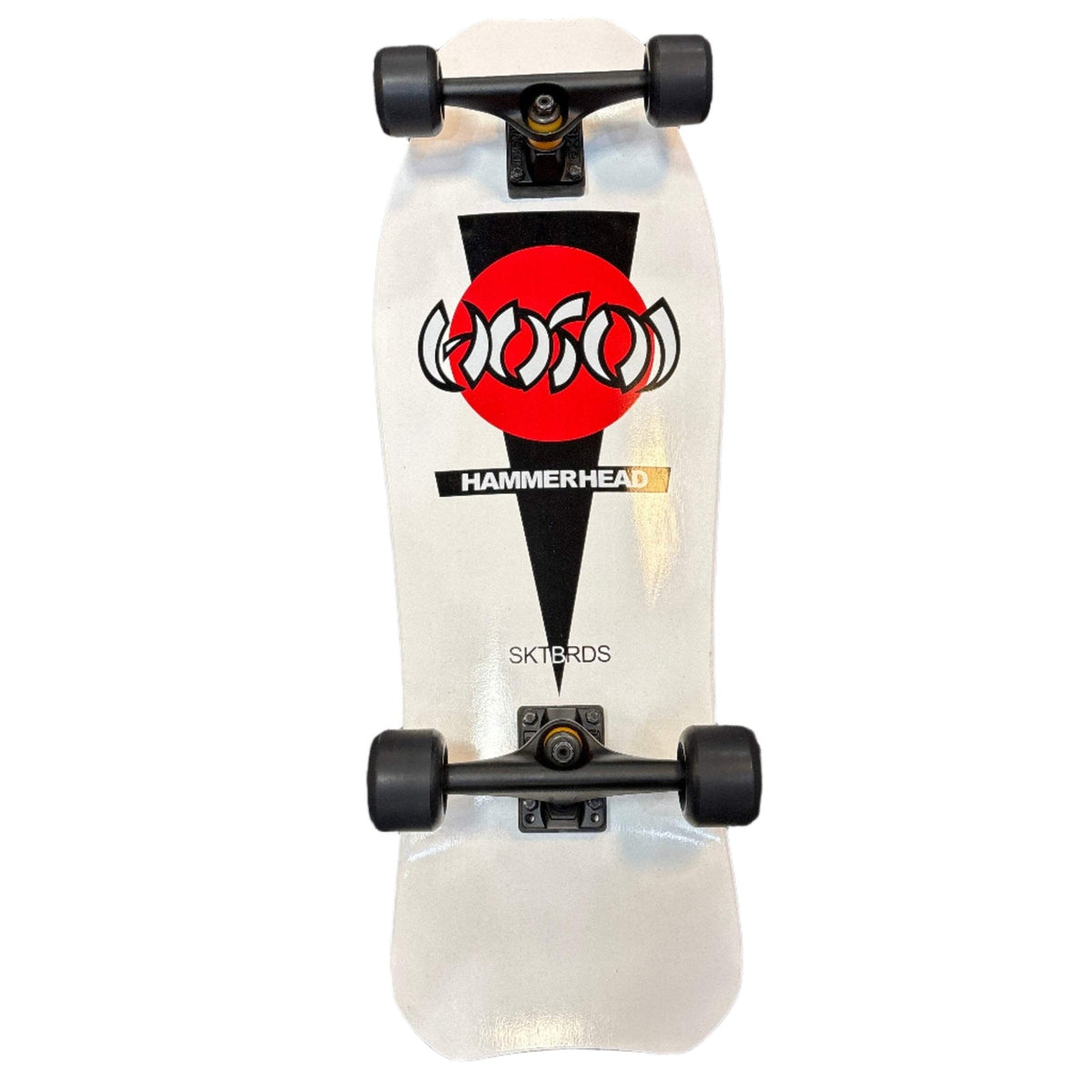 Hosoi Hammerhead Double Kick White 10.25" Complete Skateboard