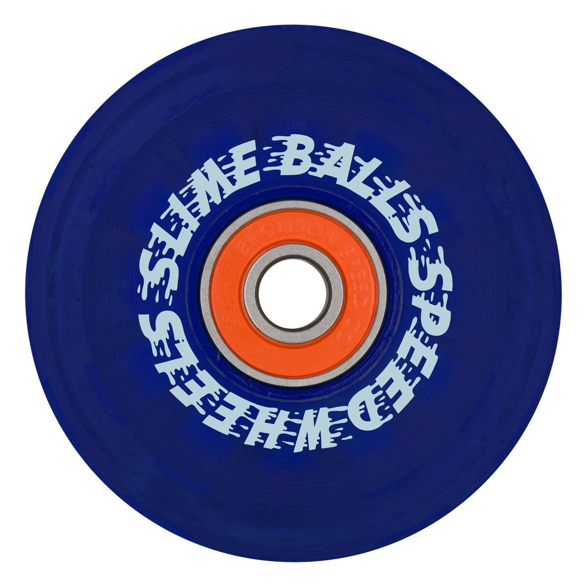Slime Balls Ice Light Ups OG Slime Blue 66mm 78A Skateboard Wheels