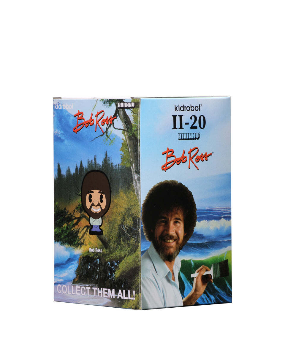 Kidrobot X Bob Ross Bhunny 4" Vinyl Figure