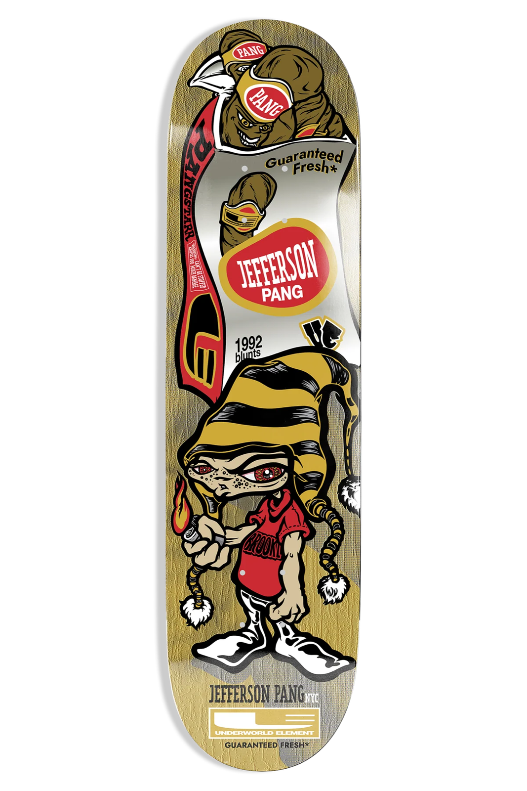 Underworld Element Pang Guaranteed Fresh Ex7 8.5" Skateboard Deck
