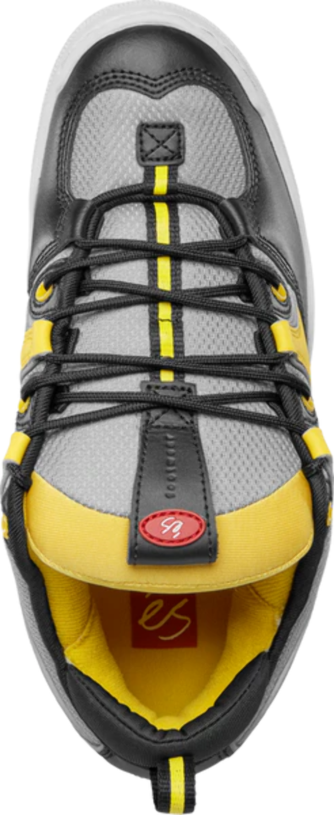 És Two Nine 8 Black/Yellow Skateboard Shoes