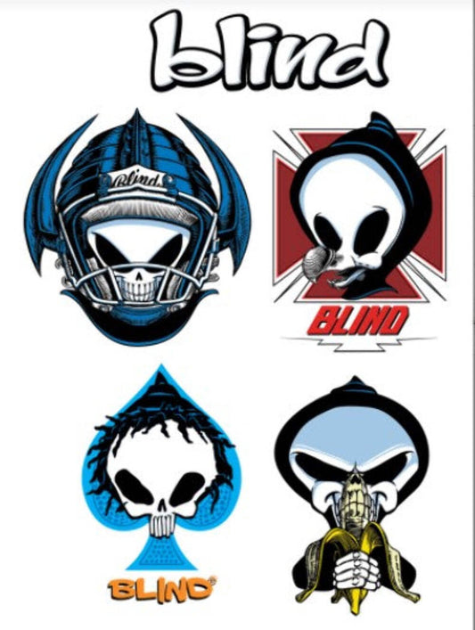 Blind Skateboards Assorted 5X Sticker Pack