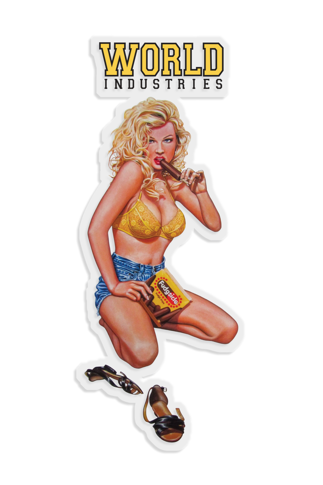 World Industries Kareem Campbell Fudgesicle Sticker