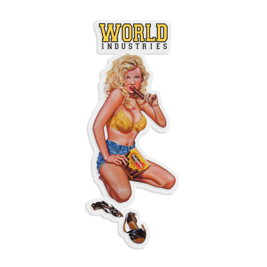 World Industries Kareem Campbell Fudgesicle Sticker