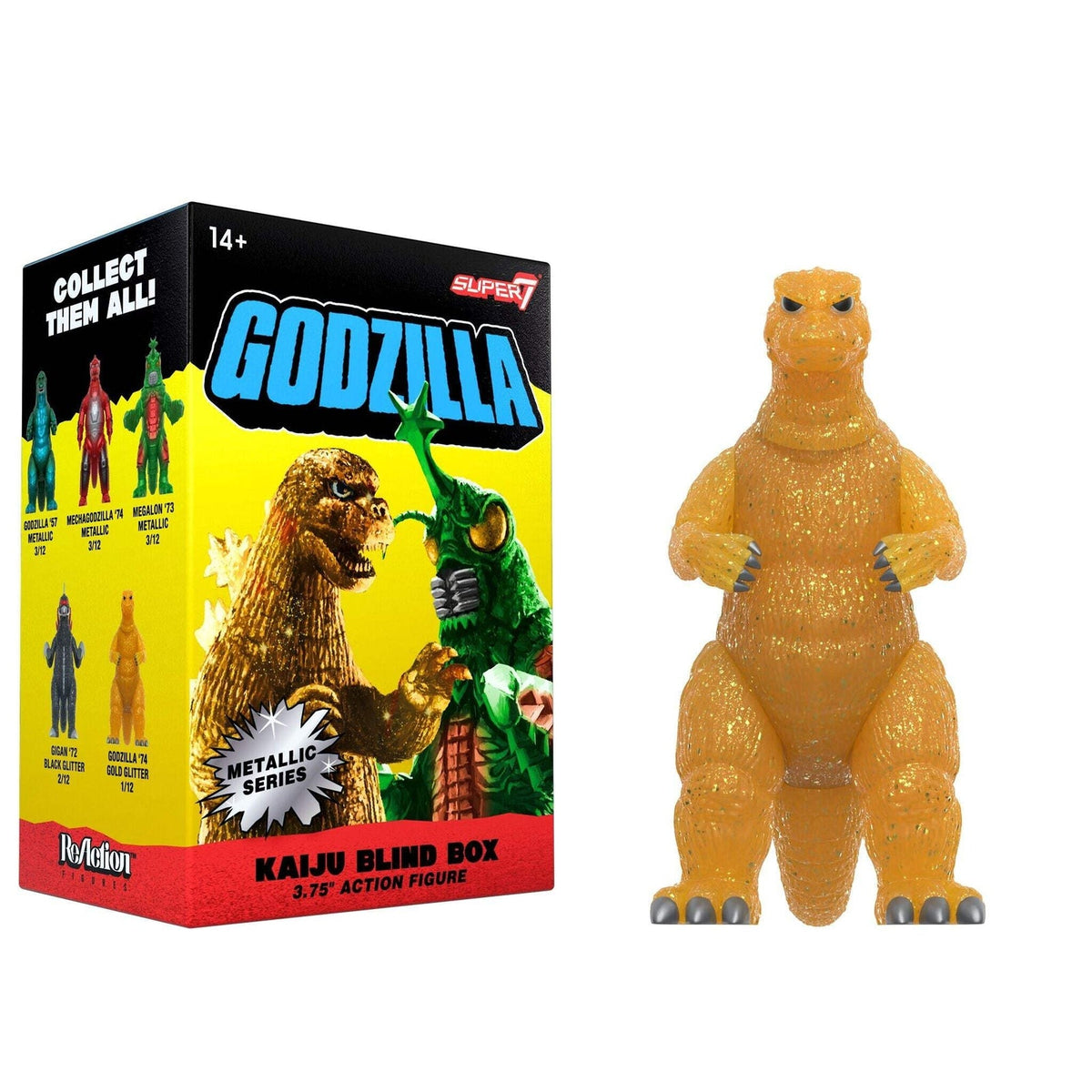 Super7 X Toho Blind Box Wave 05 (Metallic) - Individual Blind Box Toy