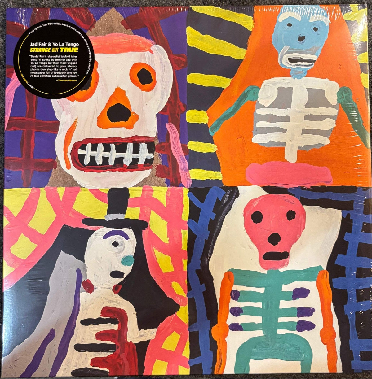 JAD FAIR & YO LA TENGO – STRANGE BUT TRUE [MINT GREEN LP] Vinyl LP Record
