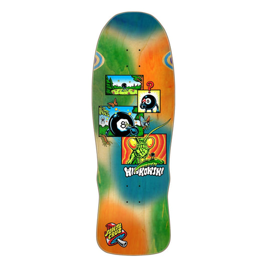 Santa Cruz Erick Winkowski "8Ballr Comic" Pro Shaped 10.35" Skateboard Deck