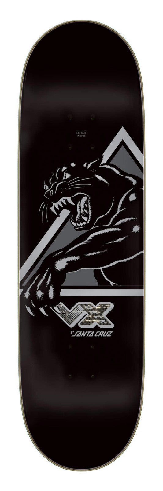 Santa Cruz Natas Kaupas "Shattered Panther" VX 9" Skateboard Deck