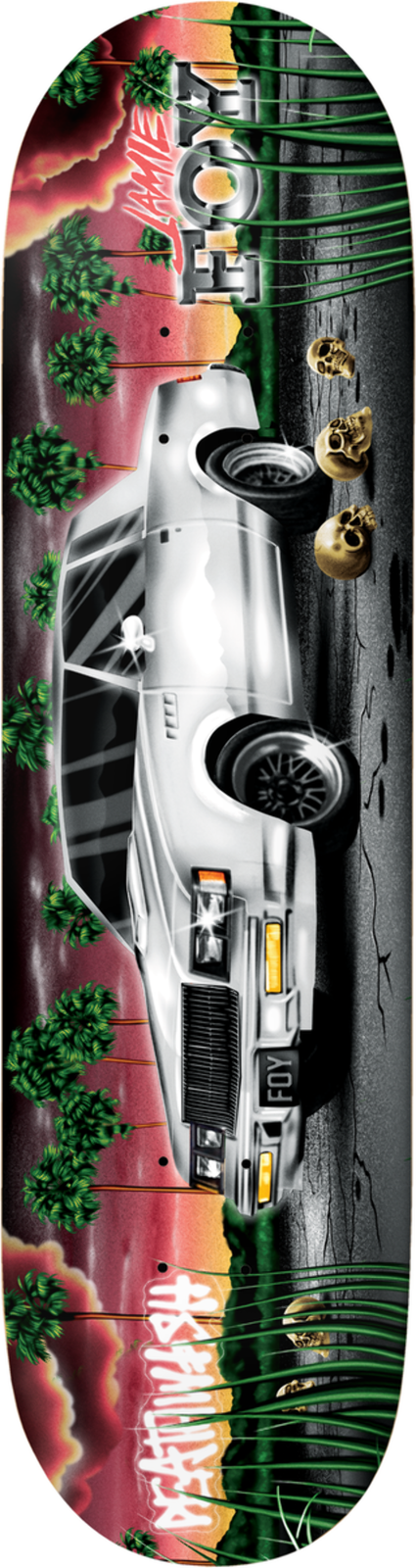 Deathwish Jamie Foy Samborghini 8.5" Twin Skateboard Deck