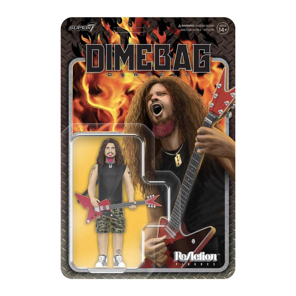 Super7 X Dimebag Darrell (Culprit) Reaction Figure