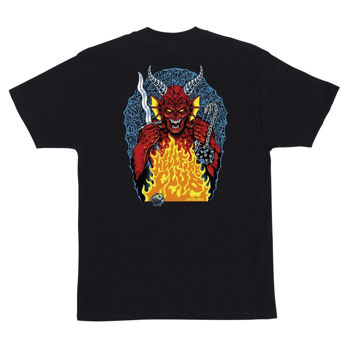 Santa Cruz X Stranger Things Hellfire Pit T-Shirt