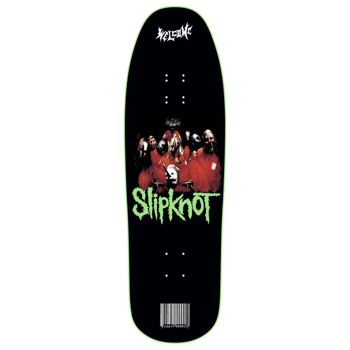 Welcome X Slipknot Self-Titled On Gaia 9.6" Skateboard Deck