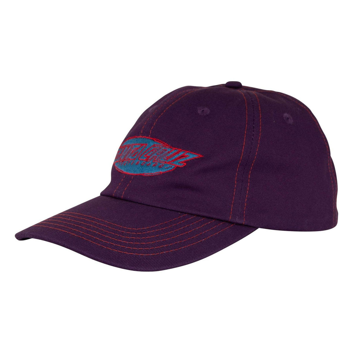 Santa Cruz Fracture Oval Dot Snapback Unstructured Women'S Hat