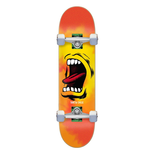 Santa Cruz Big Mouth Flame Full 8" Complete Skateboard
