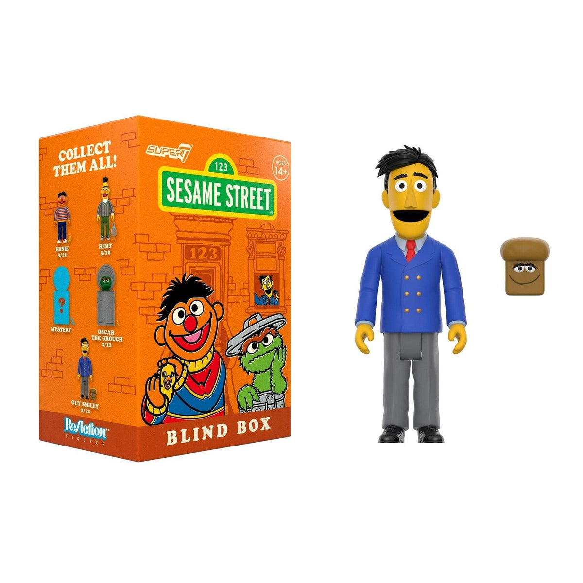 Super7 X Sesame Street - Wave 03 - Blind Box Flat