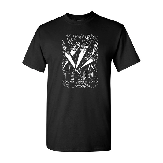 Young James Long "City Skulls" T-Shirt