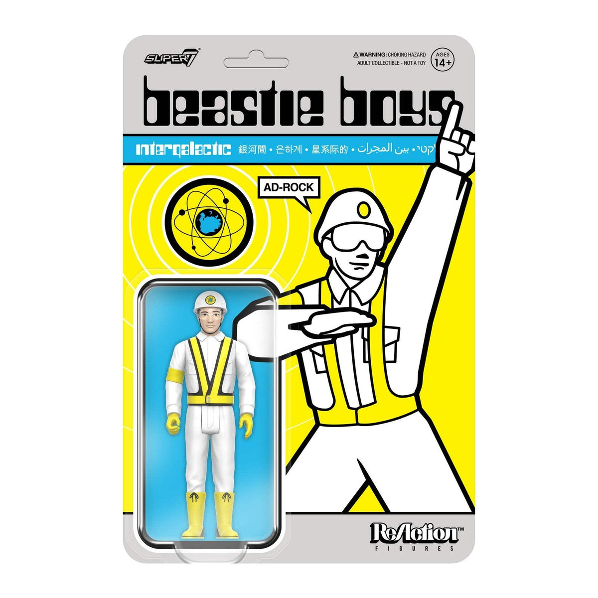 Super7 X Beastie Boys - Ad-Rock [Intergalactic Crossing Guard] Figure