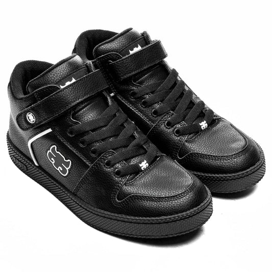 Ipath Grasshopper - Black Pebble Leather Shoes