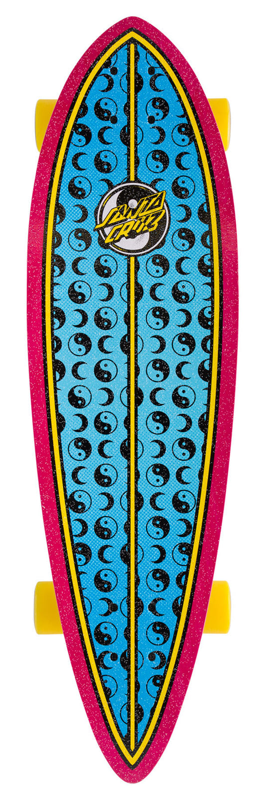 Santa Cruz Yin Yang Dot Pintail Cruzer Complete Skateboard 9.2 X 33