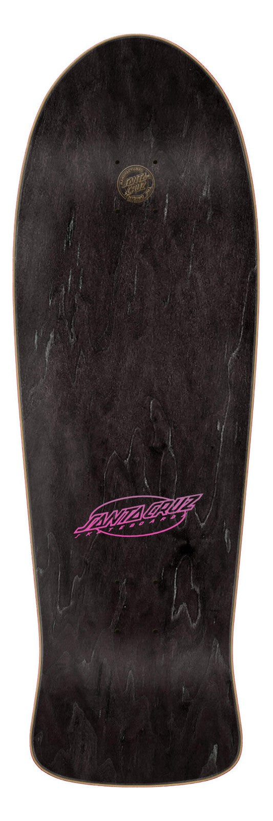 Santa Cruz Keith Meek "Slasher" Silver Kaleidoscope 10.1" Reissue Skateboard Deck