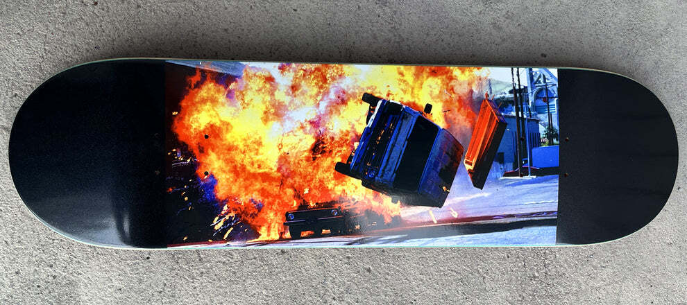 Jk Industries Destruction Van 8.5" Black Skateboard Deck