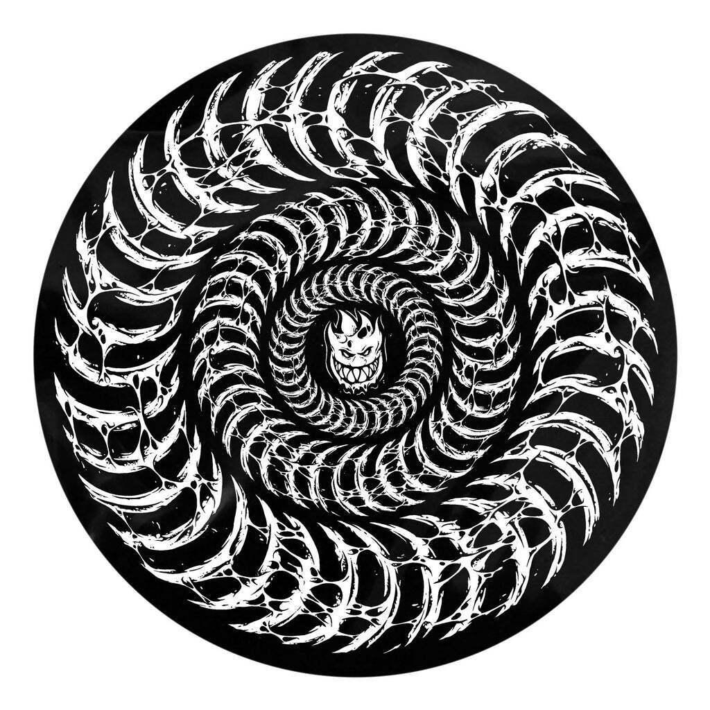 Spitfire Decay Swirl Sticker
