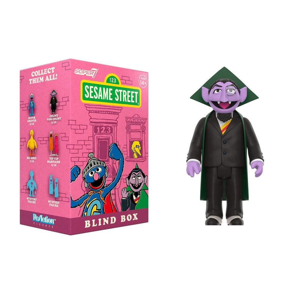 Super7 X Sesame Street - Wave 02 - Individual Blind Box Toy