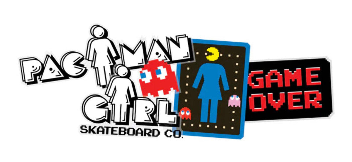 Girl Pac-Man Sticker 5 Pack