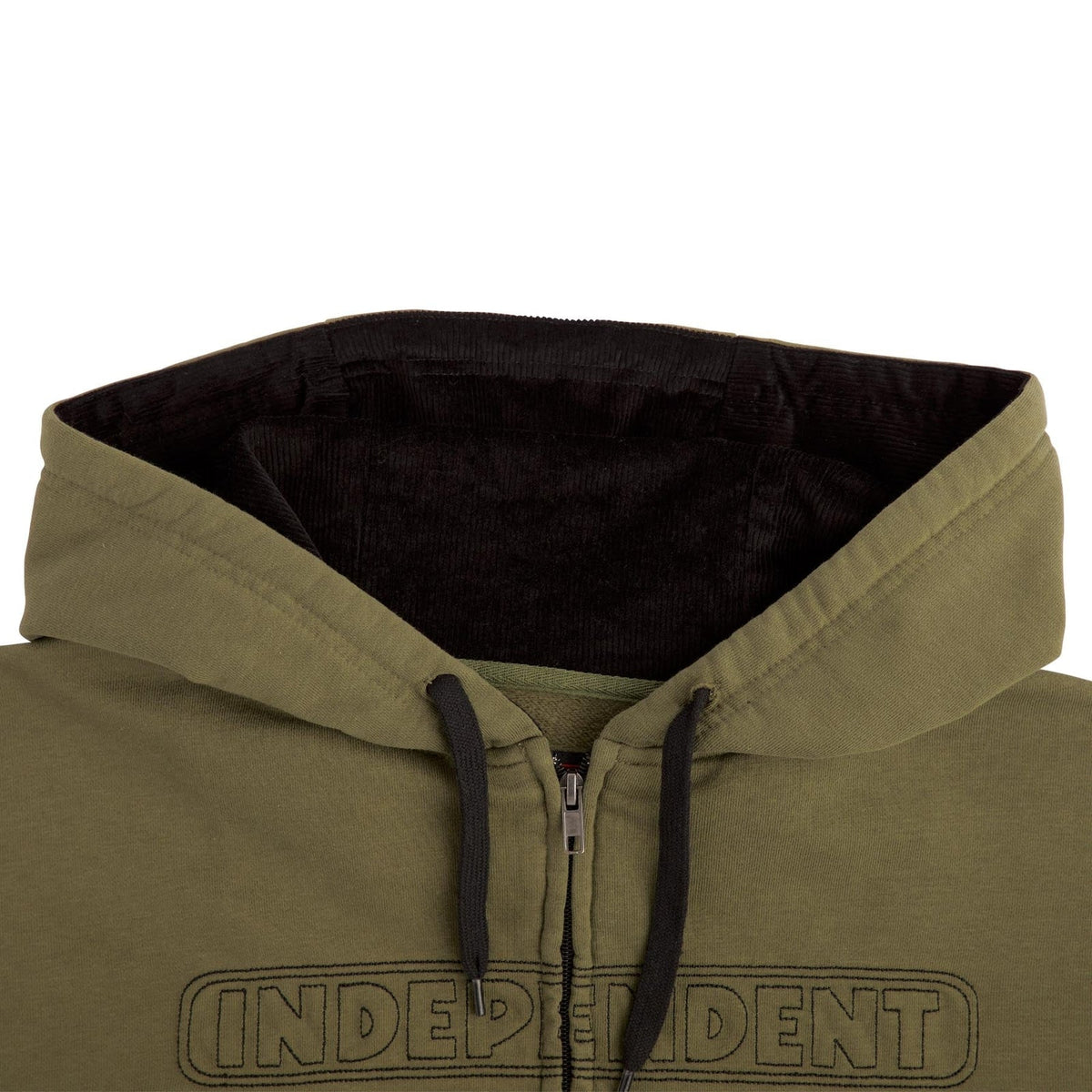 Independent Truck Bar Stitch Zip Hooded Sweatshirt